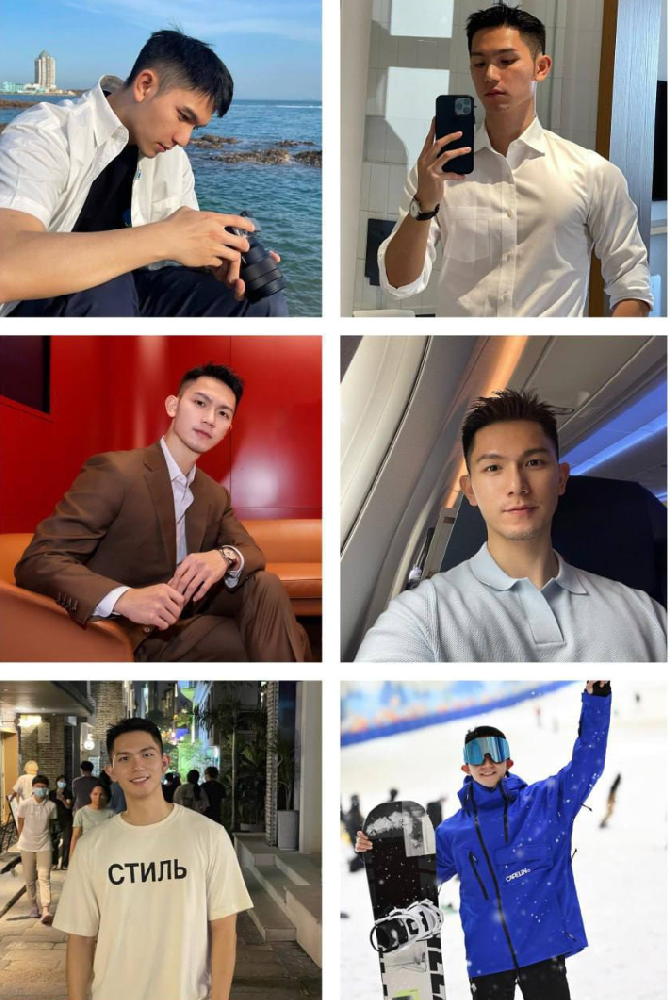 P027 照片1068张 视频13个 中国男 轻熟男    生活日常    职业装   滑雪    旅游    自拍