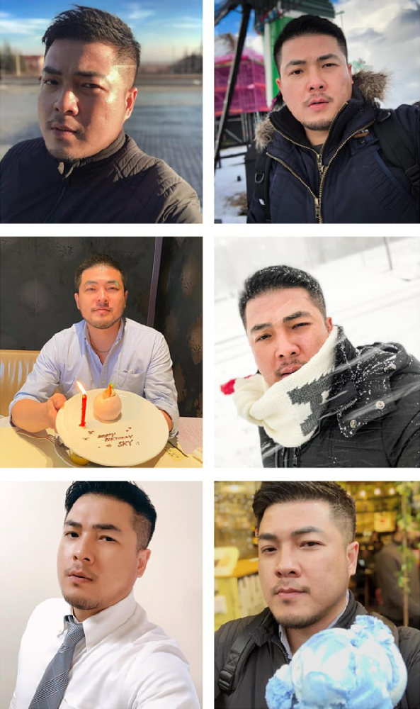 D216 照片1041张 视频32个 台湾 男子 日常 生活