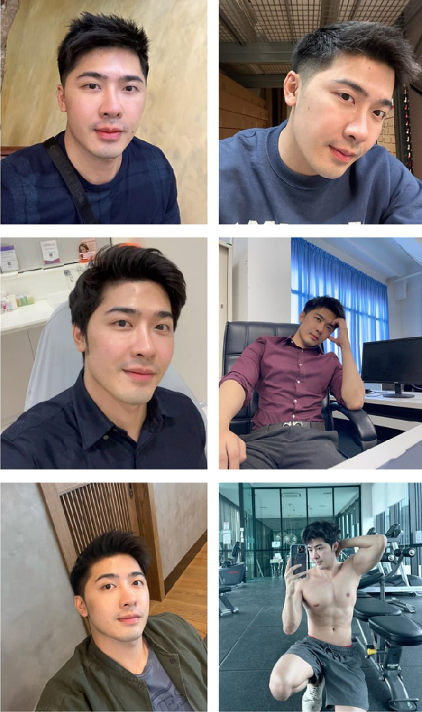 D229 照片550张 视频53个 泰国 男子 日常 生活 旅游