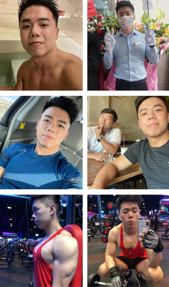 D243 照片1029张 视频12个 台湾 男子 日常 生活 旅游 健身