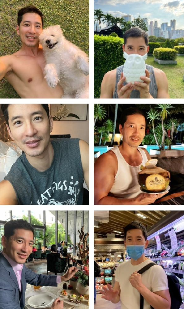 PN015 照片813张 视频97个 泰国 适合虚拟视频 曝光低成熟大叔 生活素材 旅游 宠物狗 带ig原地址