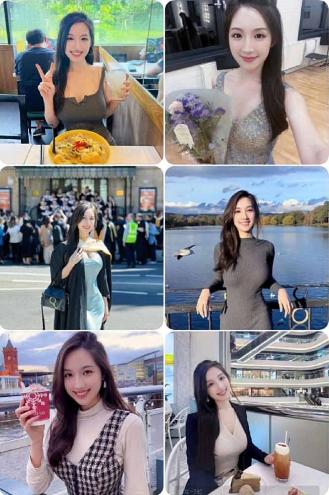 YZ80 照片974张 视频115个 中国  英国  亚裔 华裔 部分适合虚拟摄像头 有自拍多 街拍 吃饭 邮轮 家里自拍 健身 唱高音视频  风景照