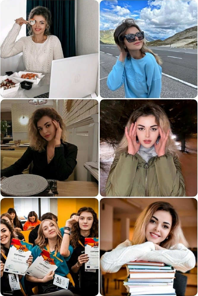 BW9 照片1014张 视频60个 俄罗斯 有自拍视频 有学校照片  毕业照片 有日常出去游玩照片 家里自拍照片 吃饭照片等素材