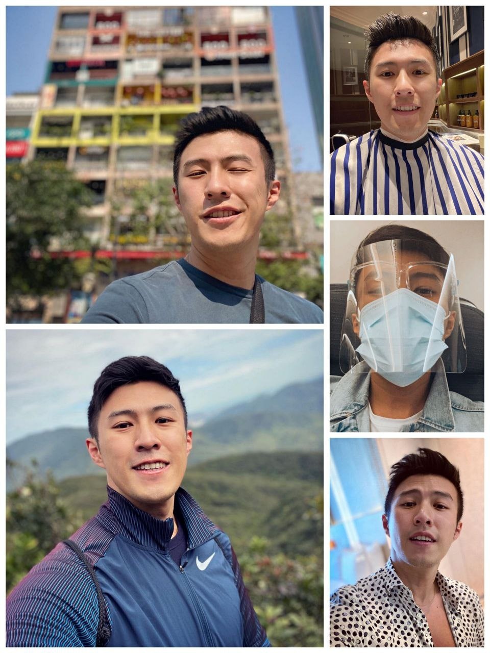 WXGN010 图片724张 视频26个 中国香港  国内 . 香港 中年男性 自然姿势的自拍照很多 有欧洲、越南等等地区环境的旅游素材 陪伴家人和小时候的照片也有 都是近两年的照片 出现的手机都是