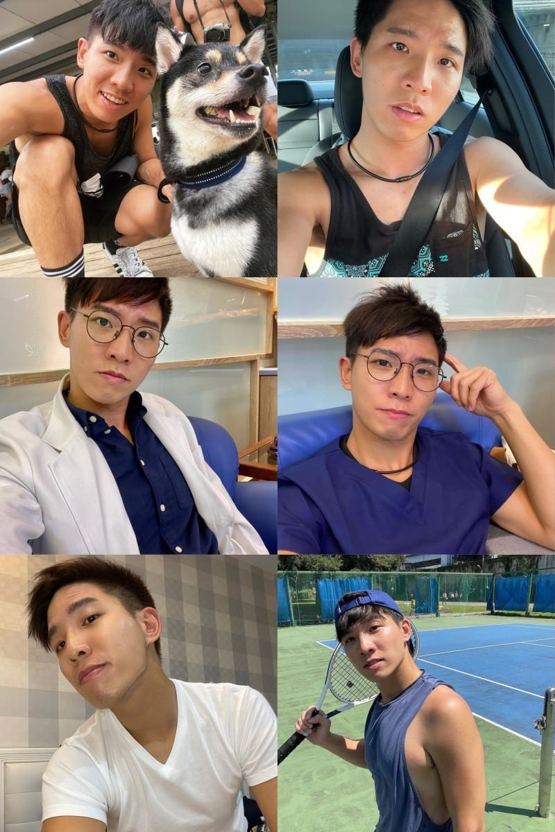 ZS101 图片2033张 视频62个 台湾 生活日常 职业 医生 腹肌 健身 网球 旅游 风景 《证件照》  