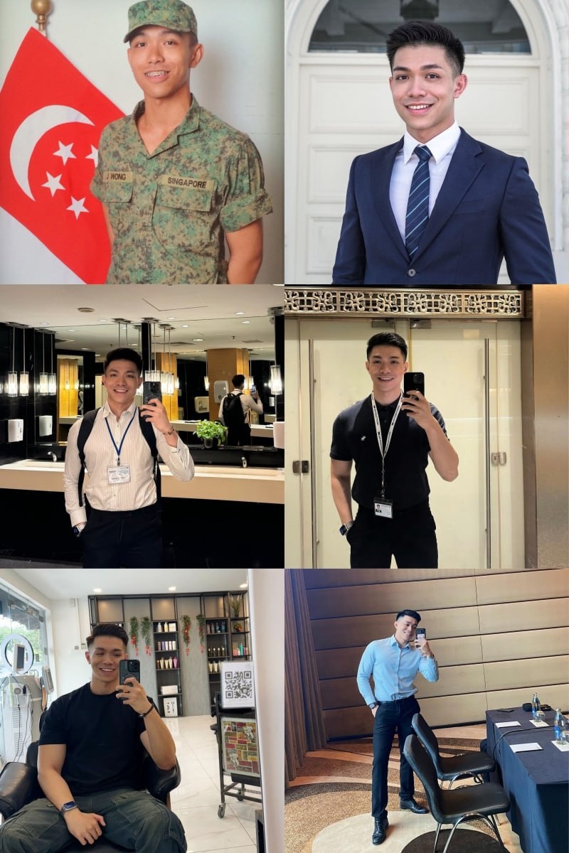 ZS73 图片229张 视频18个 新加坡 正装 自拍 军人 商务 健身 腹肌 家人合照 旅游 风景 生活日常  