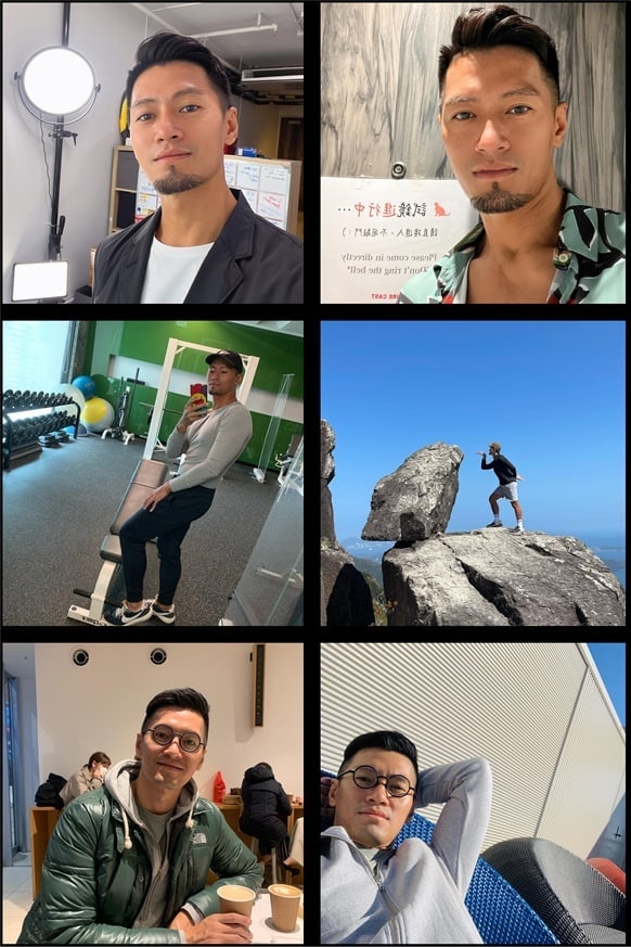 I2409 图片2409张 视频37个 中国香港 香港 男子 日常 旅游 爬山自拍  