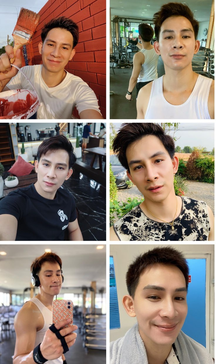 WXA185 图片1423张 视频15个 泰国 编号A185 男子 日常 生活 旅游 健身  