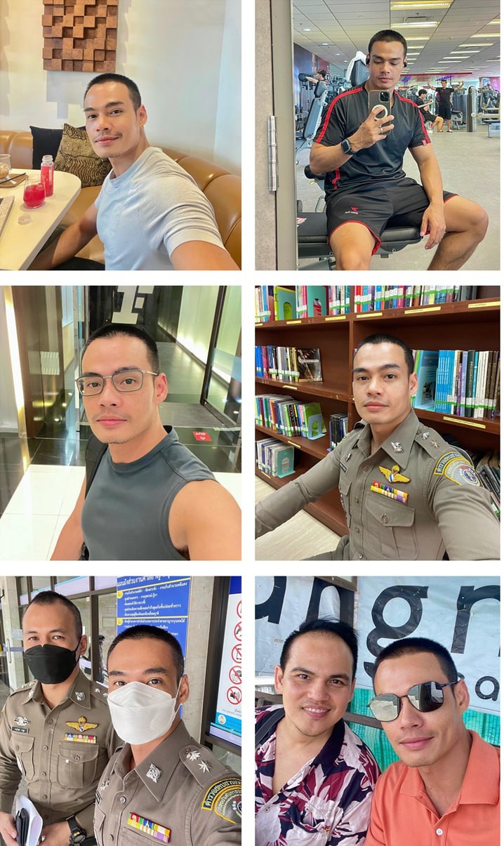 WXA124 图片1135张 视频200个 泰国 警察 日常 生活 旅游 健身  