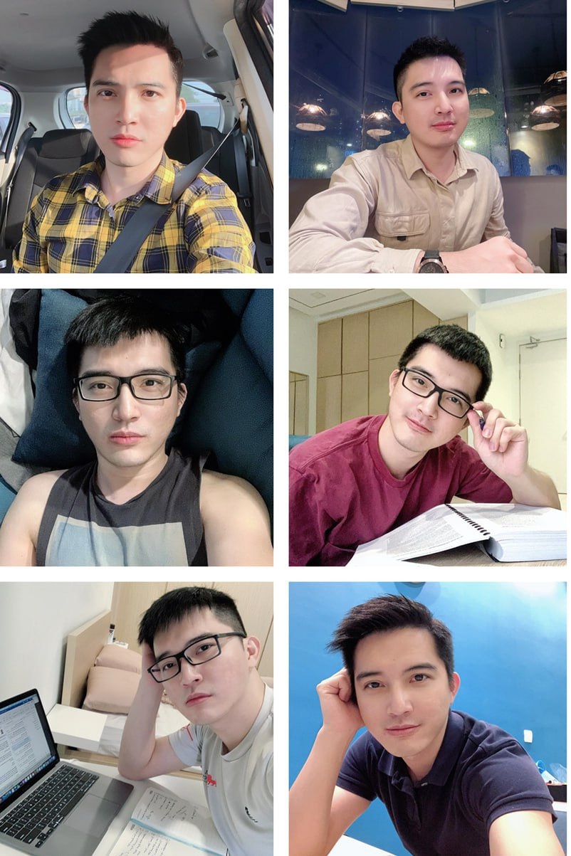 WXA114 图片1230张 视频14个 马来西亚 工作 男子 日常 看书  
