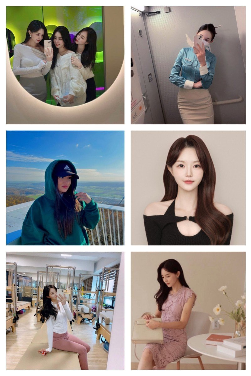 ED50 图片491张 视频70个 韩国 ️️️️ 空姐 ️️️ ️ 曝光量特低 高尔夫 很有气质 工作照 有适合证件的大头照 有ig 证件照    