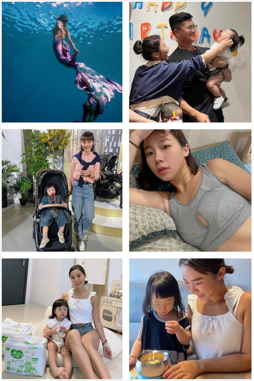 MN190 图片1888张 视频226个 台湾 少妇宝妈 自潜教练 生活日常 带娃 旅游 潜水 带博主ig    