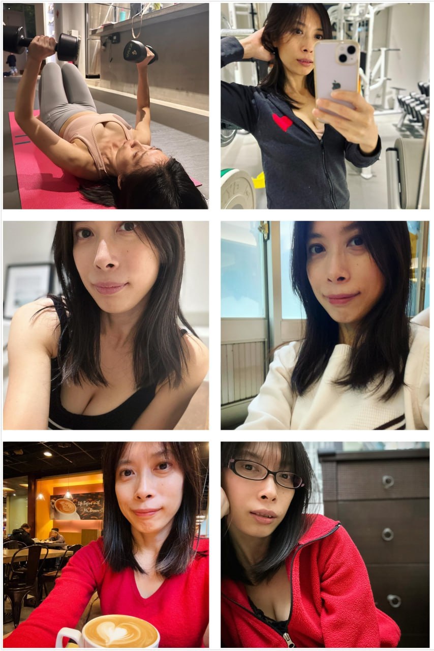 MN204 图片1239张 视频22个 台湾 成熟美女 身材好 生活日常 锻炼 自拍多 带博主ig  