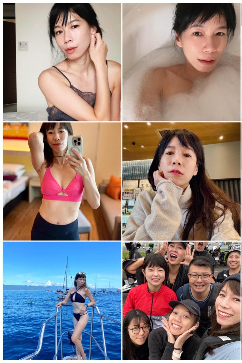 XY225 图片932张 视频100个 台湾 女子 旅游 日常 运动 生活 自拍多 朋友聚会  