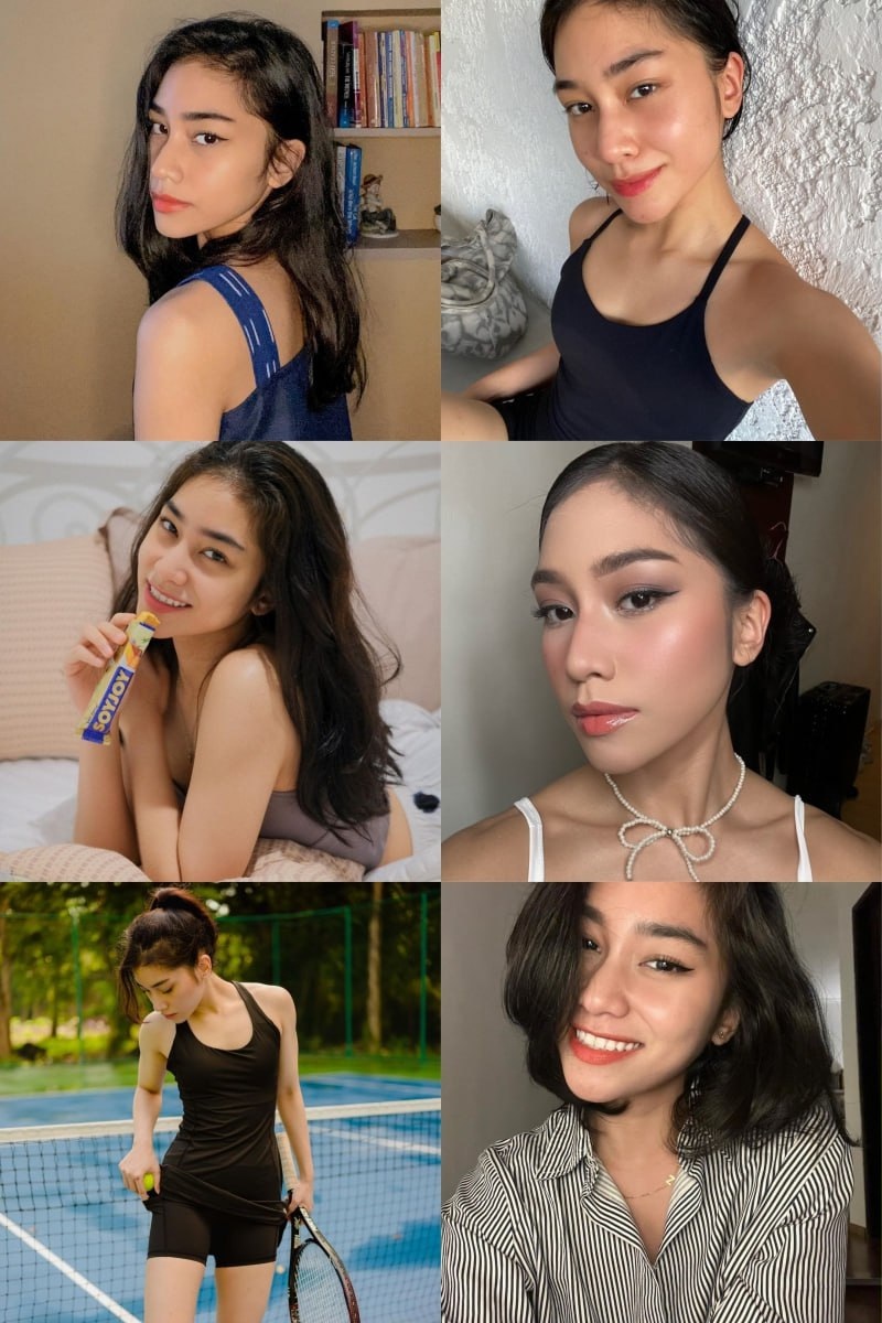 XH107 图片984张 视频158个 越南 自拍 瑜伽老师 网球 自拍多 生活场景丰富 旅游 风景 生活日常  