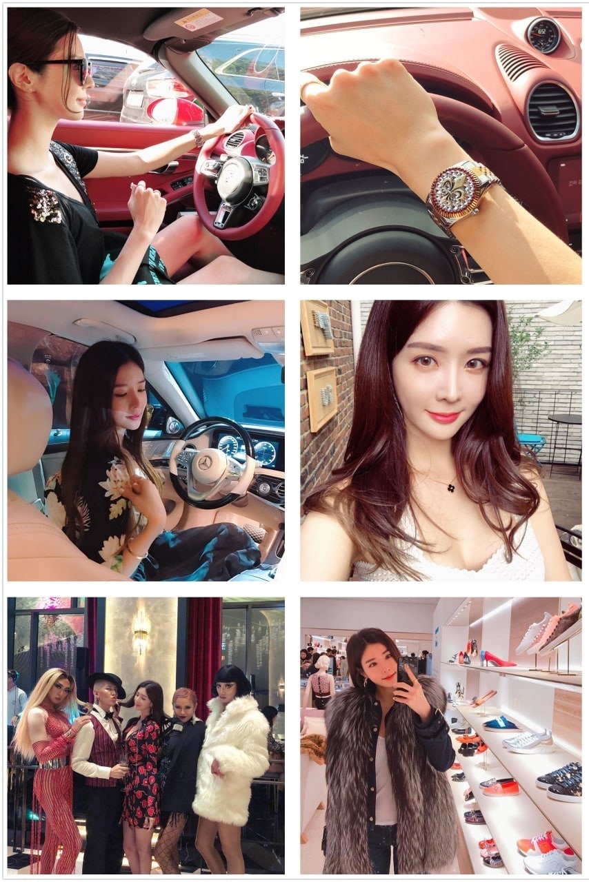 MM386 图片3600张 视频200个 韩国 美女豪车包包炫富旅游生活自拍照  