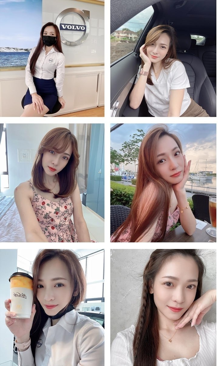 K16 图片443张 视频29个 马来西亚 美女 沃尔沃汽车销售员 自拍多  