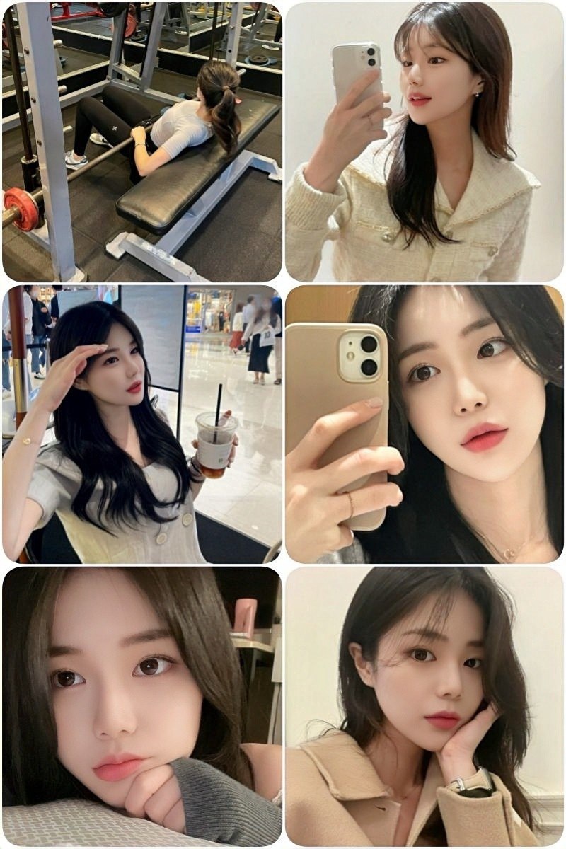 WE24 图片606张 视频41个 韩国 地址 部分 适合虚拟视频 有自拍照片 有健身照片 有生活日常照片 有街拍照片 曝光低 美女一个 内容还算是比较丰富 新人物素材 有ig  