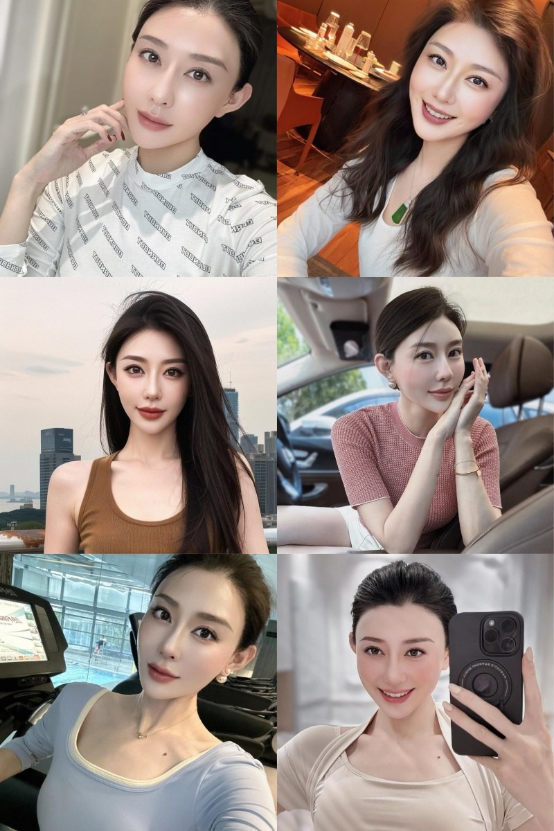 XH205 图片1589张 视频53个 国内 生活日常 少妇 气质 富婆 美容 生活场景丰富 旅游 风景 《证件照》 带小红书  