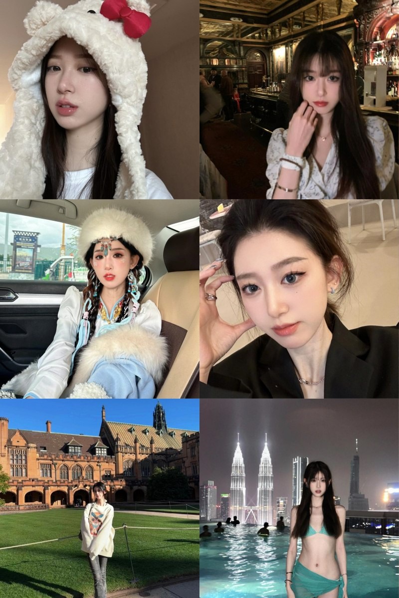 XH230 图片347张 视频66个 国内 生活日常 大学生 美女 名媛 自拍多 生活场景丰富 旅游 风景 带小红书  
