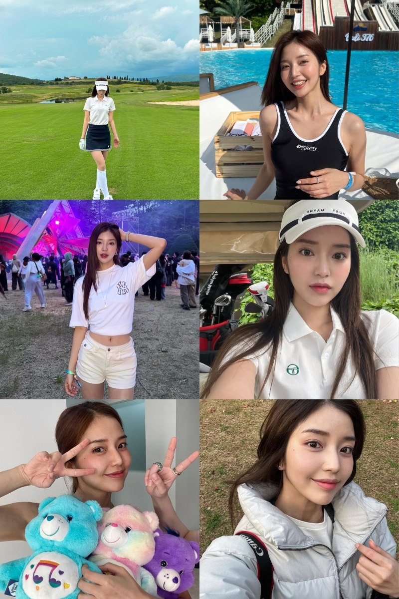 XH277 图片4340张 视频214个 韩国 生活日常 高尔夫 美女 自拍多 生活场景丰富 旅游 风景  